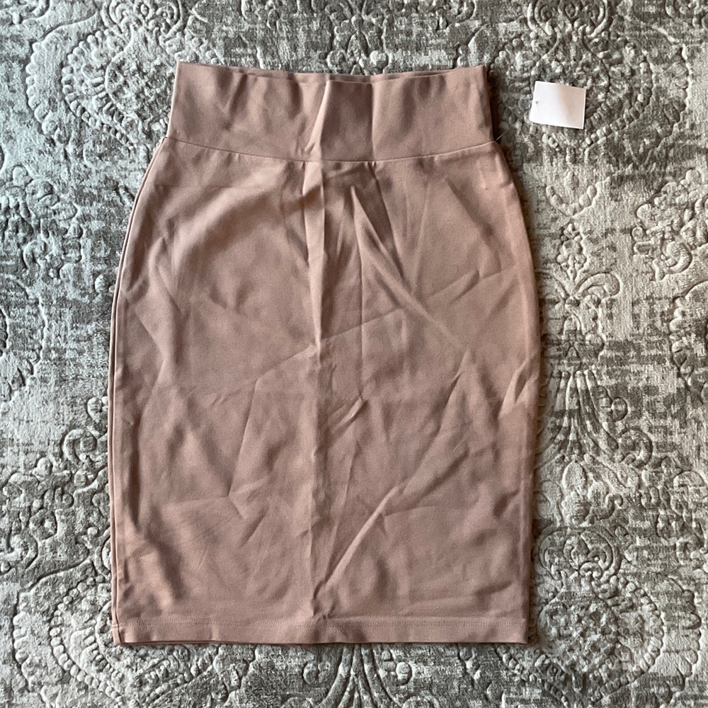 High-Waisted Pencil Skirt